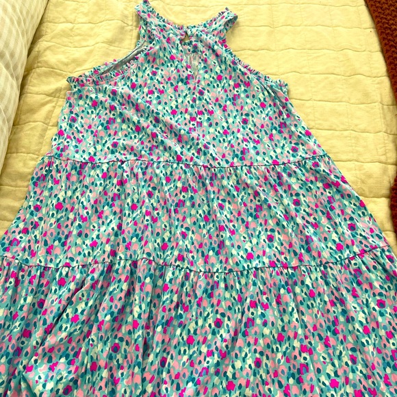 Lilly Pulitzer cheetah print dress size xl pinks and blues - Picture 5 of 5